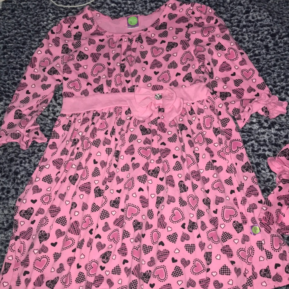 AG Doll Dress matching Owner Dress & book